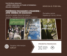 Plakato aut. Aida Vėželienė Plakato aut. Aida Vėželienė